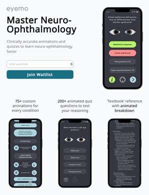 Eyemo App Designed by Sunjay Parmar