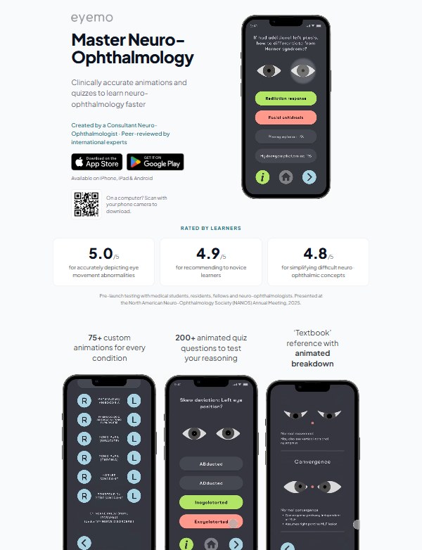 Eyemo App Designed by Sunjay Parmar
